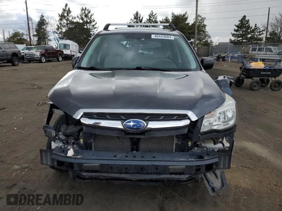 2017 Subaru Forester with VIN JF2SJAAC5HG466239, listed as a Copart auction lot 46443084 with 78,857 mi miles and . Bid and sale history available at DreamBid. Image 5.