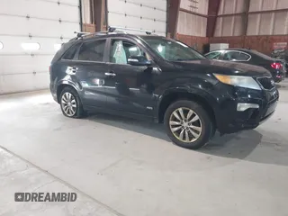 2011 Kia Sorento SX with VIN 5XYKWDA26BG093568, listed as a IAAI auction lot 40513847 with 224,630 mi miles and . Bid and sale history available at DreamBid. Image 1.