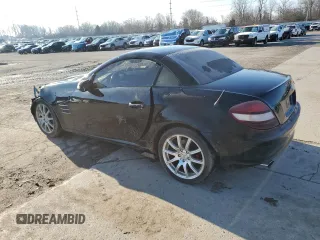 2005 Mercedes-Benz SLK 230/320 with VIN WDBWK56F15F043584, listed as a Copart auction lot 49313445 with 96,372 mi miles and Salvage title. Bid and sale history available at DreamBid. Image 2.