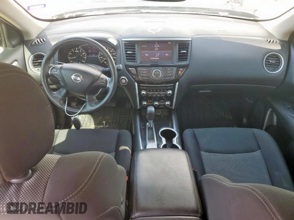 2018 Nissan Pathfinder SL with VIN 5N1DR2MN3JC678973, listed as a Copart auction lot 63360515 with 90,063 mi miles and Salvage title. Bid and sale history available at DreamBid. Image 8.
