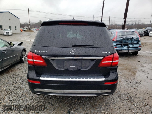 2019 Mercedes-Benz GLS with VIN 4JGDF6EE8KB186901, listed as a Copart auction lot 72484372 with 0 mi miles. Bid and sale history available at carsss.com. Image 6.