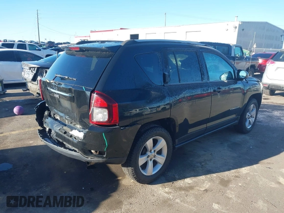 2016 Jeep Compass Sport with VIN 1C4NJCBA8GD560507, listed as a IAAI auction lot 41819228 with 123,294 mi miles and . Bid and sale history available at DreamBid. Image 4.
