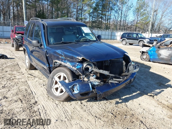 2005 Jeep Liberty Limited with VIN 1J4GK58K55W502769, listed as a IAAI auction lot 41241319 with 153,091 mi miles. Bid and sale history available at carsss.com. Image 6.