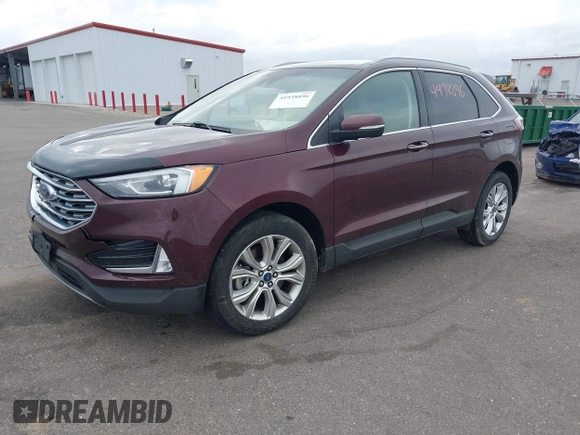 2020 Ford Edge Titanium z VIN 2FMPK4K91LBB56297, wystawiony jako IAAI lot #41938896 z przebiegiem 79 875 mil mil oraz . Historia ofert i sprzedaży dostępna na DreamBid. Obrazek 18.