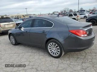 2011 Buick Regal CXL RL1 with VIN W04GN5EC1B1027425, listed as a Copart auction lot 82635014 with 80,777 mi miles and Salvage Title. Bid and sale history available at carsss.com. Image 2.