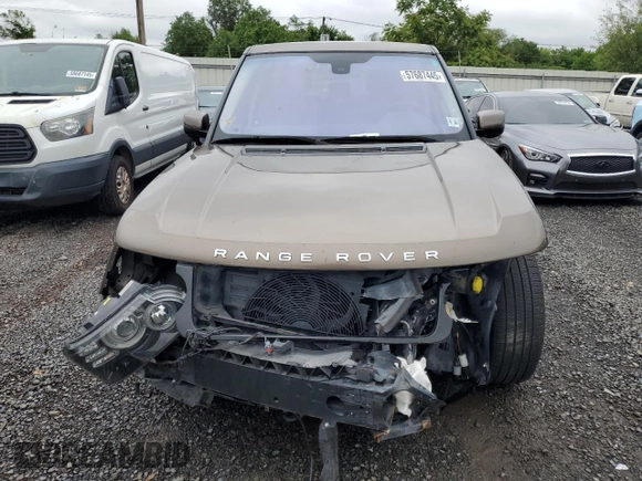 2012 Land Rover Range Rover HSE Lux с VIN SALMF1D44CA386545, выставлен на аукционе Copart как лот 57687445 с пробегом 67 373 миль миль и Списание • Salvage title. История ставок и продаж доступна на DreamBid. Изображение 5.