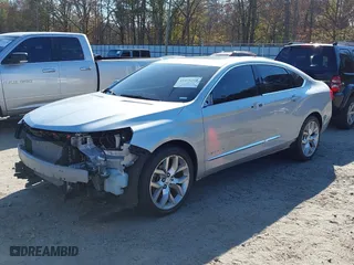2019 Chevrolet Impala Premier with VIN 1G1105S37KU123162, listed as a IAAI auction lot 41028244 with 107,872 mi miles. Bid and sale history available at carsss.com. Image 2.