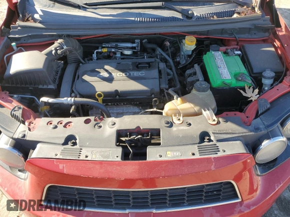 2012 Chevrolet Sonic LS z VIN 1G1JA5SH7C4152574, wystawiony jako Copart lot #43026435 z przebiegiem 150 407 mil mil oraz Szkoda całkowita • Salvage title. Historia ofert i sprzedaży dostępna na DreamBid. Obrazek 11.