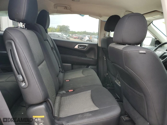 2017 Nissan Pathfinder SV with VIN 5N1DR2MN6HC665578, listed as a Copart auction lot 50237865 with 124,018 mi miles and Salvage Title. Bid and sale history available at carsss.com. Image 12.