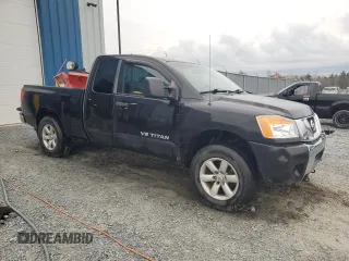 2011 Nissan Titan PRO-4X with VIN 1N6AA0CC2BN324013, listed as a Copart auction lot 75805094 with 214,015 mi miles and Clean Title. Bid and sale history available at carsss.com. Image 4.