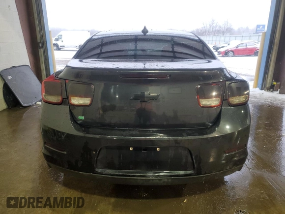 2015 Chevrolet Malibu LS with VIN 1G11B5SL5FF210000, listed as a Copart auction lot 44801235 with 159,665 mi miles and Salvage Title. Bid and sale history available at DreamBid. Image 6.