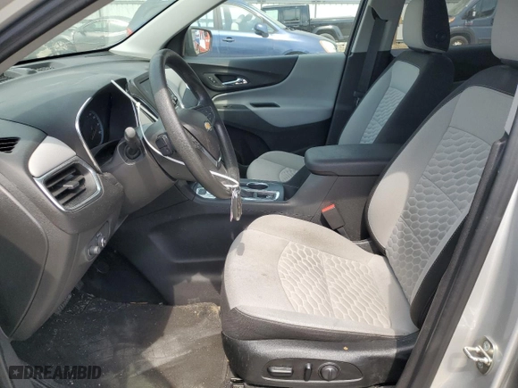 2020 Chevrolet Equinox LS with VIN 3GNAXSEV9LS649123, listed as a Copart auction lot 50323085 with 89,494 mi miles and Salvage Title. Bid and sale history available at carsss.com. Image 7.
