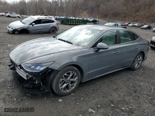 2022 Hyundai Sonata SEL with VIN KMHL64JA5NA177909, listed as a Copart auction lot 51089585 with 24,010 mi miles and Salvage Title. Bid and sale history available at carsss.com. Image 1.