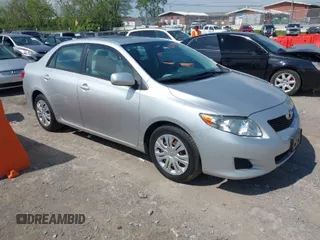 2009 Toyota Corolla with VIN 2T1BU40E79C007076, listed as a IAAI auction lot 42059890 with 205,695 mi miles. Bid and sale history available at carsss.com. Image 1.