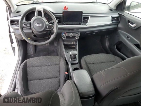 2021 Kia Rio LX with VIN 3KPA24AD6ME370969, listed as a Copart auction lot 71244164 with 90,219 mi miles and Non Repairable. Bid and sale history available at DreamBid. Image 8.