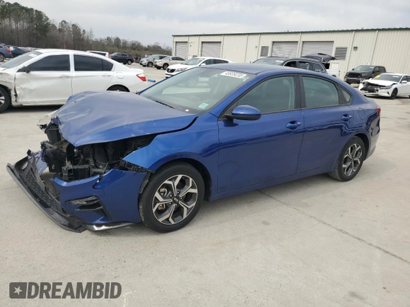 2020 Kia Forte LXS with VIN 3KPF24AD9LE225235, listed as a Copart auction lot 48939235 with 84,289 mi miles and Salvage Title. Bid and sale history available at carsss.com. Image 1.