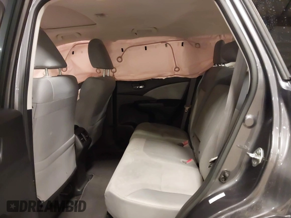 2015 Honda CR-V EX with VIN 5J6RM4H50FL075754, listed as a IAAI auction lot 41857378 with 119,272 mi miles and . Bid and sale history available at carsss.com. Image 8.