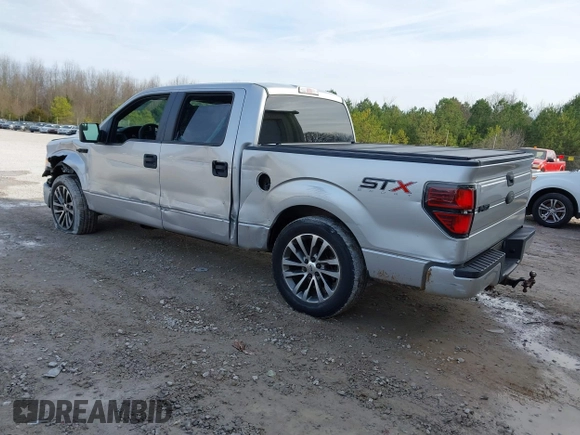 2014 Ford F-150 XL with VIN 1FTFW1CF9EKD01358, listed as a IAAI auction lot 41618800 with 220,888 mi miles. Bid and sale history available at carsss.com. Image 3.