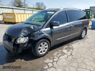 2009 Nissan Quest SL with VIN 5N1BV28U49N103415, listed as a Copart auction lot 52904815 with 180,672 mi miles and Salvage Title. Bid and sale history available at carsss.com. Image 1.