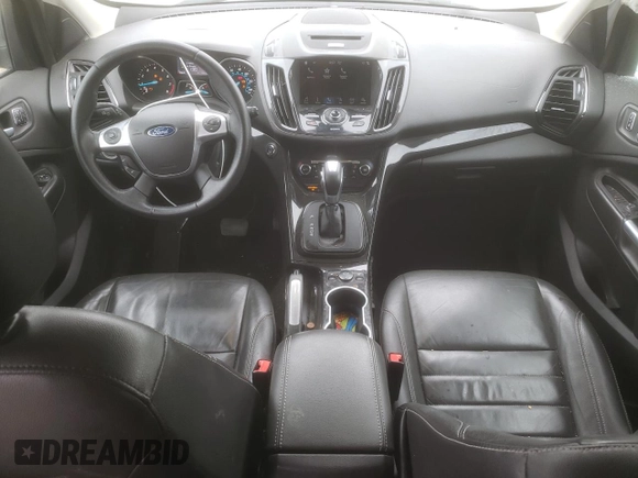 2016 Ford Escape Titanium with VIN 1FMCU9J95GUA34579, listed as a Copart auction lot 47172325 with 107,738 mi miles and Salvage Title. Bid and sale history available at carsss.com. Image 8.