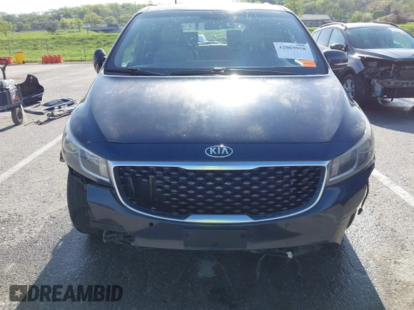 2017 Kia Sedona LX with VIN KNDMB5C19H6247894, listed as a IAAI auction lot 42069958 with 159,543 mi miles and . Bid and sale history available at DreamBid. Image 13.
