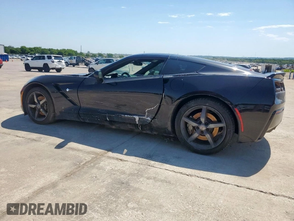 2015 Chevrolet Corvette 2LT with VIN 1G1YD2D79F5118921, listed as a Copart auction lot 56509735 with 31,227 mi miles and Salvage title. Bid and sale history available at DreamBid. Image 2.