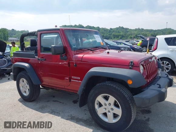 2013 Jeep Wrangler Sport z VIN 1C4GJWAG0DL543850, wystawiony jako IAAI lot #42374916 z przebiegiem 163 977 mil mil oraz . Historia ofert i sprzedaży dostępna na DreamBid. Obrazek 13.