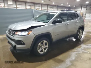 2024 Jeep Compass Latitude with VIN 3C4NJDBN7RT595027, listed as a Copart auction lot 62690895 with 41,148 mi miles and Clean title. Bid and sale history available at DreamBid. Image 1.