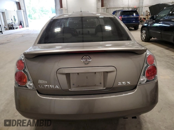 2006 Nissan Altima S with VIN 1N4AL11D96C146154, listed as a Copart auction lot 63352035 with 132,599 mi miles and Clean title. Bid and sale history available at DreamBid. Image 6.