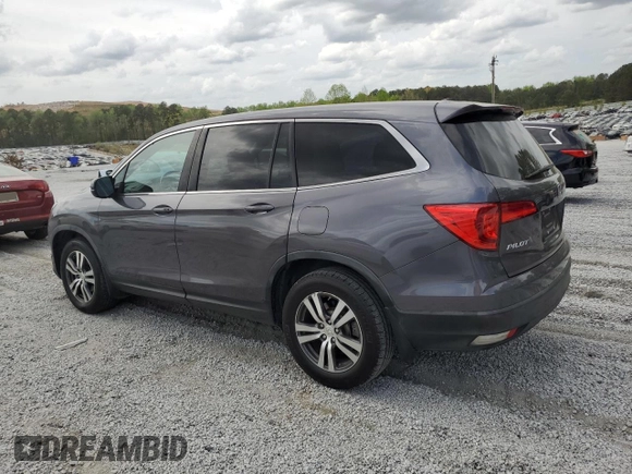 2016 Honda Pilot EX-L with VIN 5FNYF5H76GB035329, listed as a Copart auction lot 51865625 with 126,750 mi miles and Salvage Title. Bid and sale history available at DreamBid. Image 2.