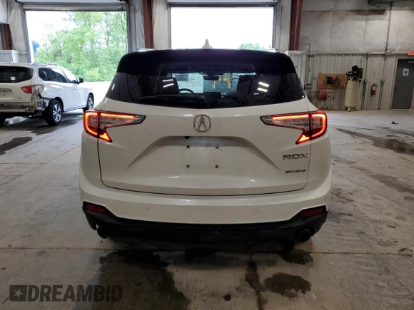 2019 Acura RDX Technology with VIN 5J8TC2H5XKL011039, listed as a Copart auction lot 61411585 with 142,011 mi miles and Salvage title. Bid and sale history available at DreamBid. Image 6.