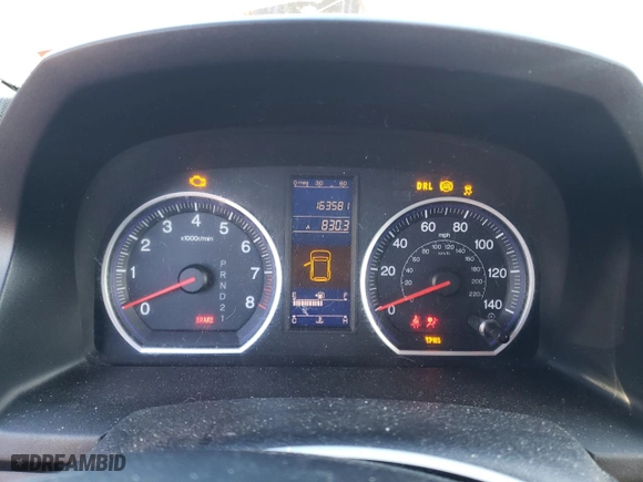 2011 Honda CR-V SE with VIN 5J6RE4H45BL012941, listed as a Copart auction lot 52127895 with 163,581 mi miles and Salvage Title. Bid and sale history available at carsss.com. Image 9.