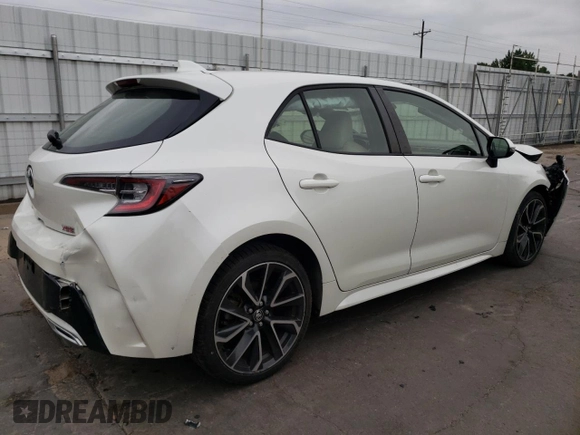 2019 Toyota Corolla Hatchback SE with VIN JTNK4RBE5K3008330, listed as a Copart auction lot 66805054 with 73,858 mi miles and Non Repairable. Bid and sale history available at carsss.com. Image 3.