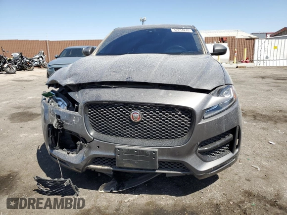 2017 Jaguar F-Pace 35t R-Sport with VIN SADCL2BV2HA058923, listed as a Copart auction lot 52214245 with 115,720 mi miles and Salvage title. Bid and sale history available at DreamBid. Image 5.