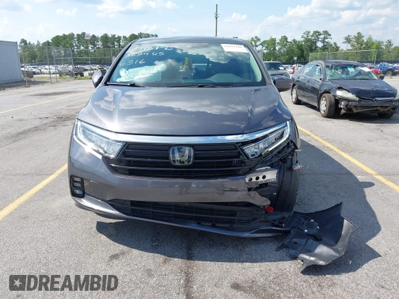 2022 Honda Odyssey Touring с VIN 5FNRL6H86NB026316, выставлен на аукционе IAAI как лот 42611106 с пробегом 75 427 миль миль и . История ставок и продаж доступна на DreamBid. Изображение 12.