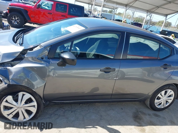 2024 Nissan Versa S with VIN 3N1CN8DV3RL866278, listed as a IAAI auction lot 41719997 with 16,129 mi miles. Bid and sale history available at carsss.com. Image 15.