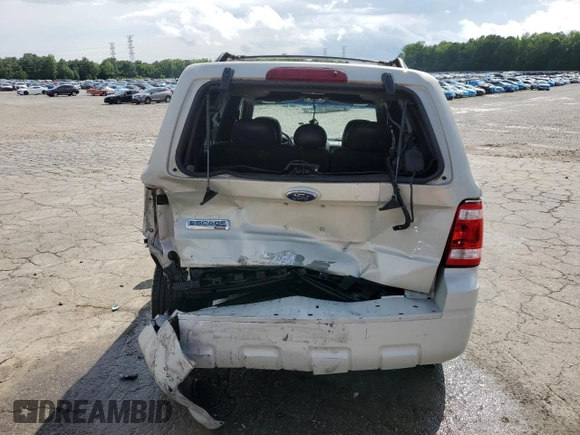 2008 Ford Escape Limited with VIN 1FMCU04198KB43285, listed as a Copart auction lot 55330325 with 240,648 mi miles and Salvage title. Bid and sale history available at DreamBid. Image 6.