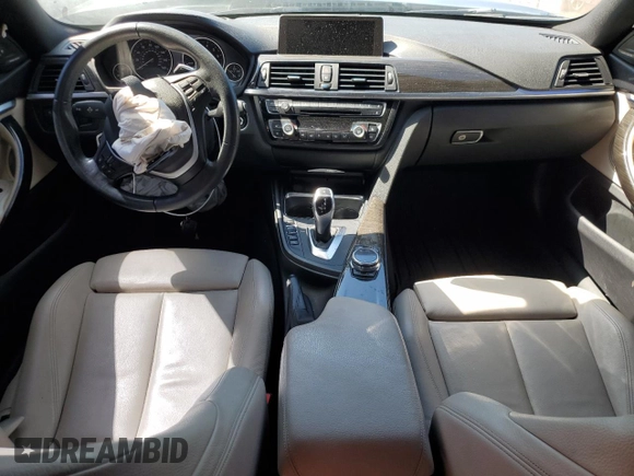 2015 BMW 4 Series 435i with VIN WBA4B1C50FD418355, listed as a Copart auction lot 48672575 with 156,311 mi miles and Salvage Title. Bid and sale history available at carsss.com. Image 8.