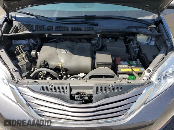2017 Toyota Sienna LE Auto Access Seat with VIN 5TDKZ3DC0HS884552, listed as a Copart auction lot 54776825 with 59,262 mi miles and Salvage title. Bid and sale history available at DreamBid. Image 12.
