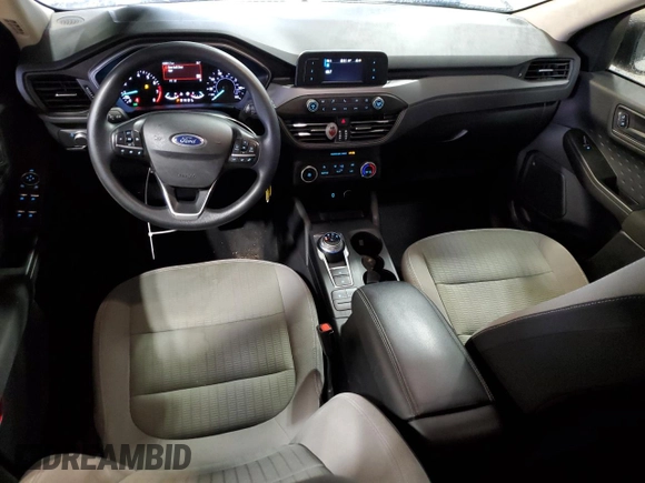 2020 Ford Escape S with VIN 1FMCU0F69LUA06045, listed as a Copart auction lot 58443655 with 48,881 mi miles and Salvage title. Bid and sale history available at DreamBid. Image 8.