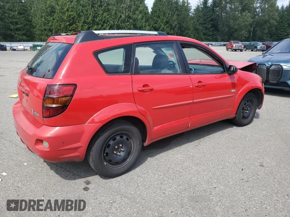 2004 Pontiac Vibe with VIN 5Y2SL62804Z428254, listed as a Copart auction lot 60557045 with Not provided miles and Salvage title. Bid and sale history available at DreamBid. Image 3.