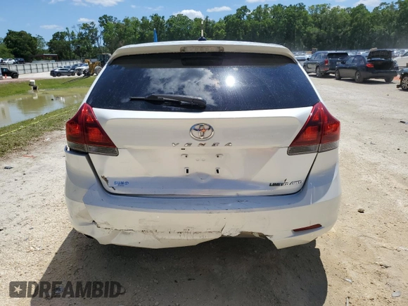 2013 Toyota Venza LE with VIN 4T3BK3BB7DU078215, listed as a Copart auction lot 52984985 with 216,659 mi miles and Salvage Title. Bid and sale history available at DreamBid. Image 6.