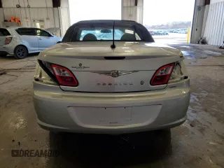 2008 Chrysler Sebring Limited with VIN 1C3LC65M68N254463, listed as a Copart auction lot 81601714 with 0 mi miles and Non Repairable. Bid and sale history available at carsss.com. Image 6.