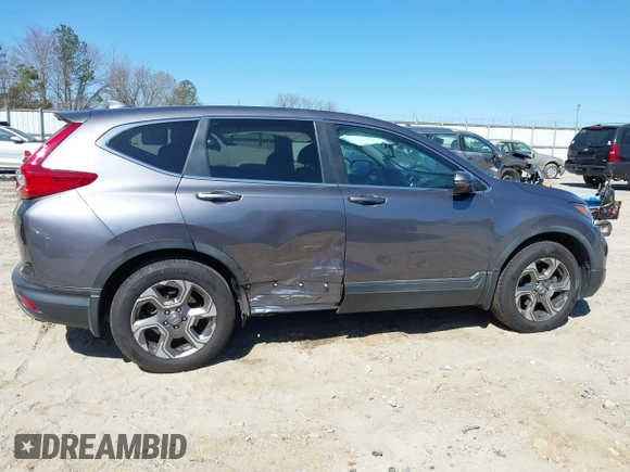 2019 Honda CR-V EX with VIN 5J6RW1H5XKL005682, listed as a IAAI auction lot 41663175 with 91,367 mi miles. Bid and sale history available at carsss.com. Image 6.