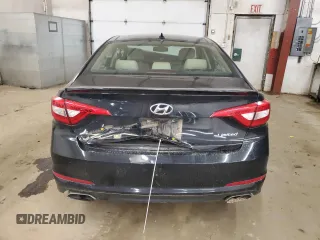 2016 Hyundai Sonata Sport with VIN 5NPE34AF3GH322135, listed as a Copart auction lot 55730525 with 100,404 mi miles and Non Repairable. Bid and sale history available at DreamBid. Image 6.