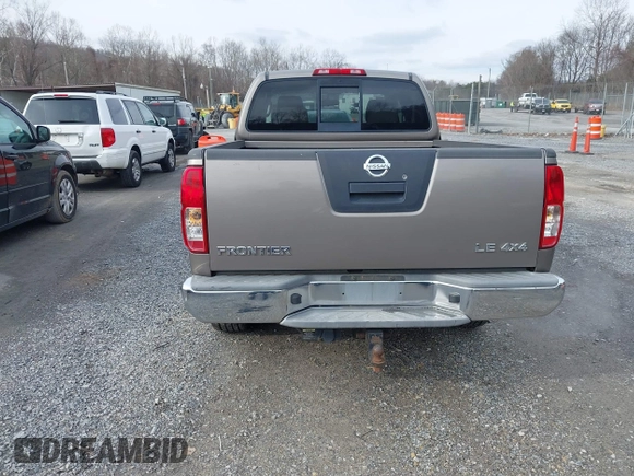 2008 Nissan Frontier SE with VIN 1N6AD06W38C412666, listed as a IAAI auction lot 41515529 with 120,539 mi miles and . Bid and sale history available at DreamBid. Image 16.
