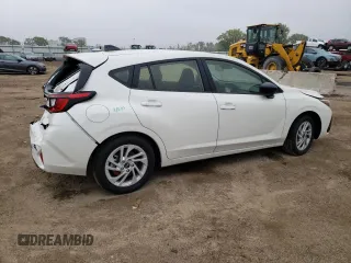 2024 Subaru Impreza with VIN JF1GUABC7R8265437, listed as a Copart auction lot 72610394 with 9,786 mi miles and Salvage Title. Bid and sale history available at carsss.com. Image 3.