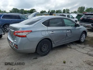2014 Nissan Sentra SV z VIN 3N1AB7APXEY297622, wystawiony jako Copart lot #56340075 z przebiegiem 116 788 mil mil oraz Szkoda całkowita • Salvage title. Historia ofert i sprzedaży dostępna na DreamBid. Obrazek 3.