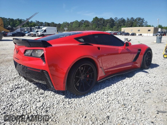 2015 Chevrolet Corvette Z06 3LZ z VIN 1G1YU2D63F5603076, wystawiony jako Copart lot #53247074 z przebiegiem 62 102 mil mil oraz Szkoda całkowita • Salvage title. Historia ofert i sprzedaży dostępna na DreamBid. Obrazek 3.