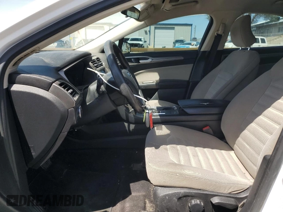 2017 Ford Fusion S with VIN 3FA6P0G76HR231835, listed as a Copart auction lot 52881905 with 105,109 mi miles and Salvage Title. Bid and sale history available at carsss.com. Image 7.